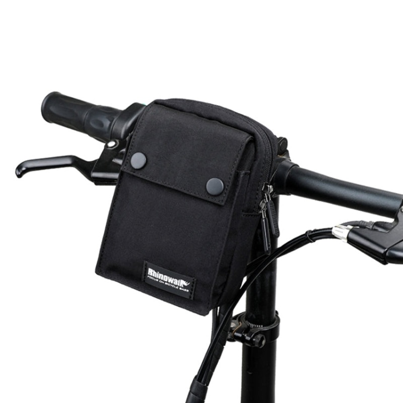 Waterproof Multifunctional Bicycle Handlebar Bag Black
