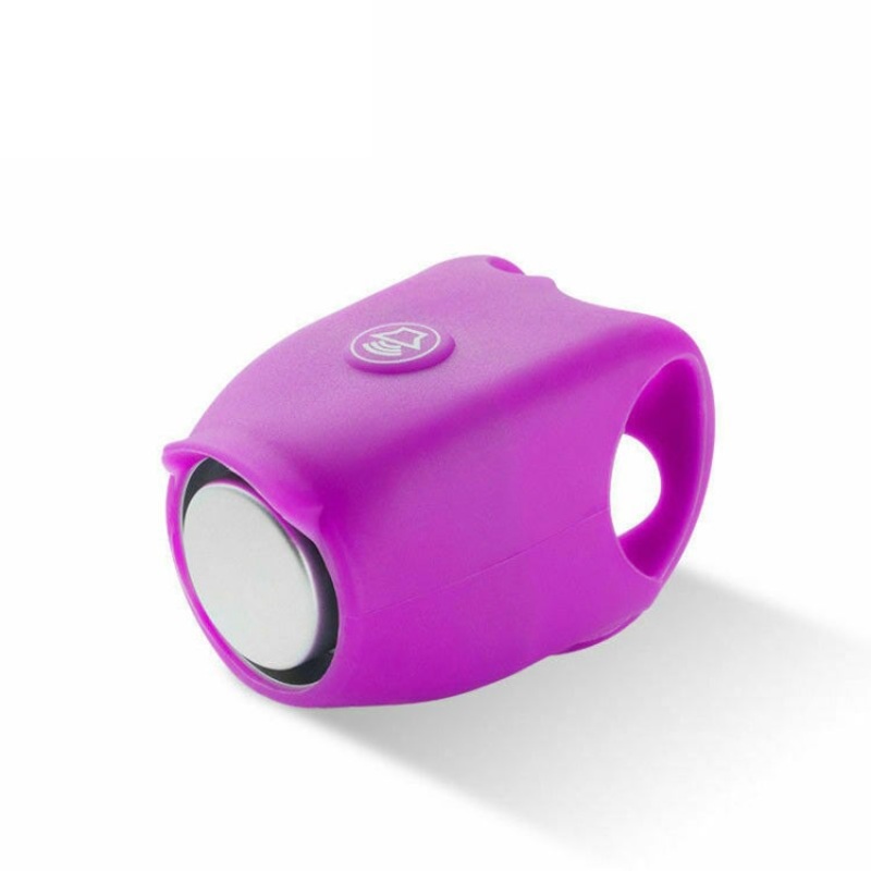 120 dB Bicycle Bell Mountain Bike Electric Horn (Purple)