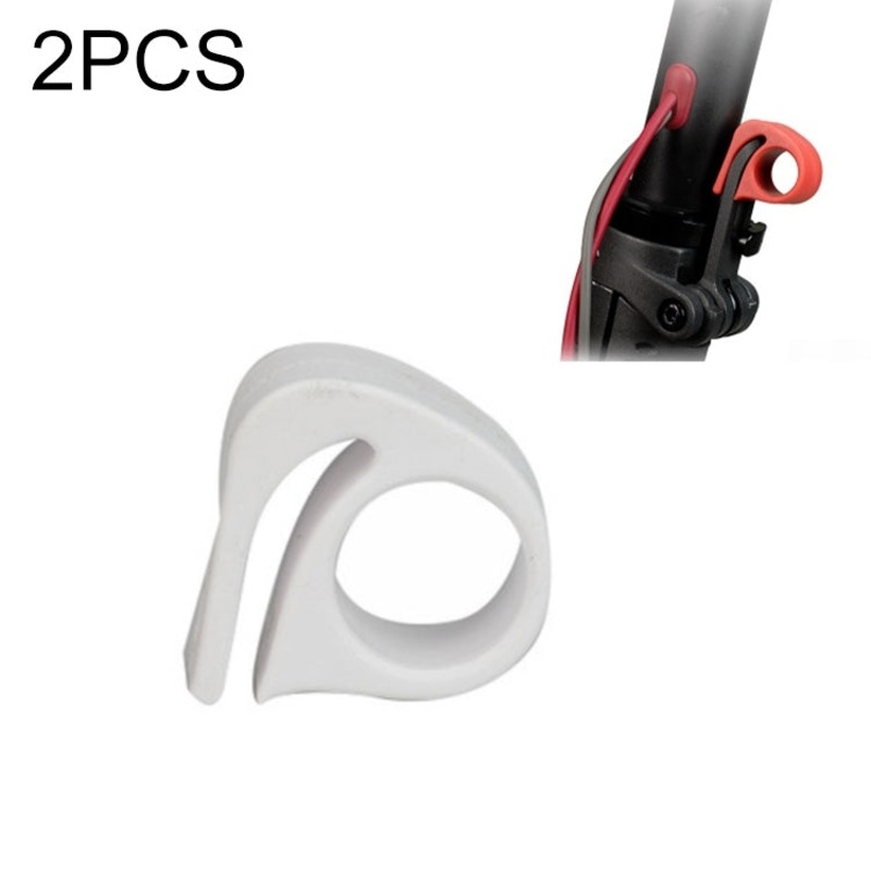 2pcs Scooter Accessories Folding Wrench Protector for Xiaomi M365(White)