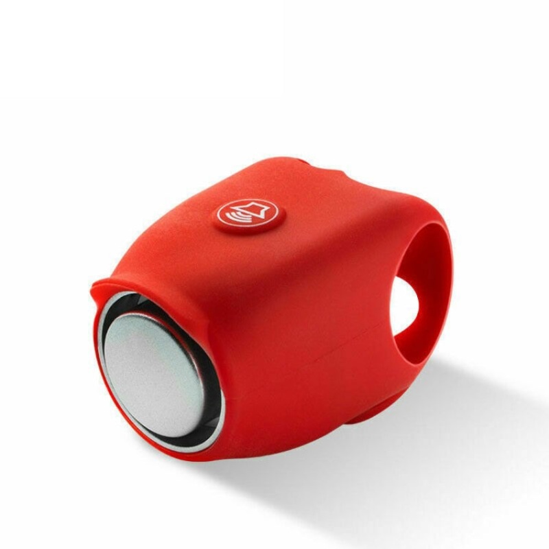 Bicycle Bell Mountain Bike Electric Horn 120 dB (Red)