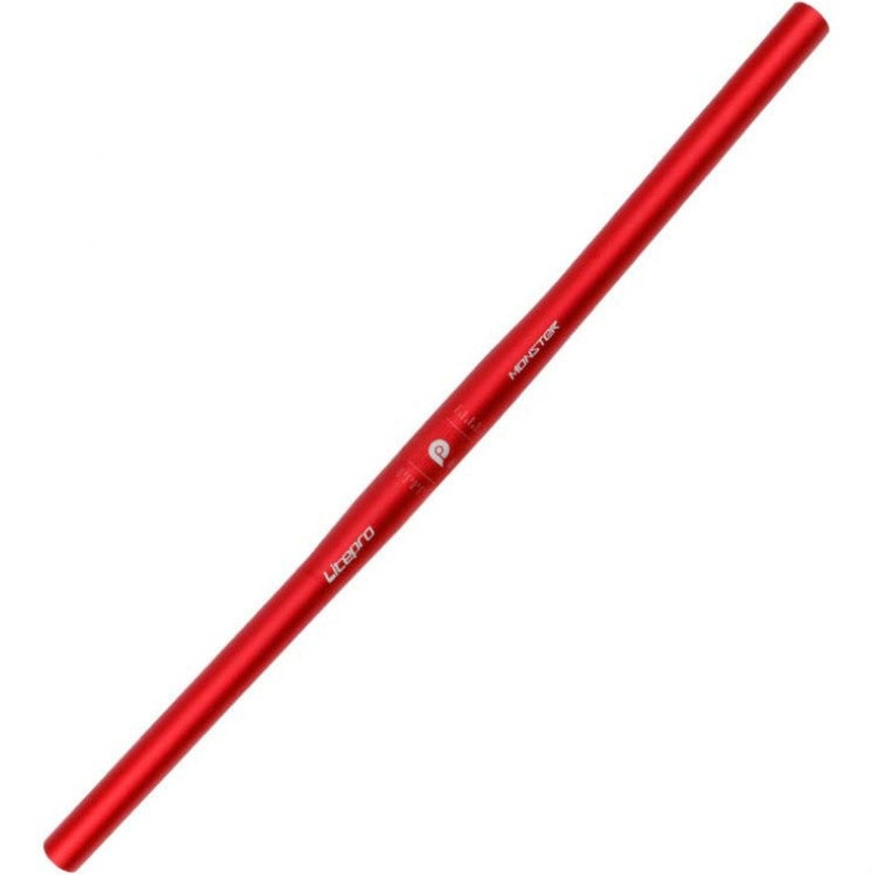 Litepro Mountain Bike Handlebar Folding Handlebar Horizontal LP Straight Handle, Size:580mm(Red)