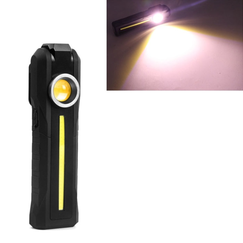 Rechargeable Lantern Flashlight 4 Lighting Mode Yellow Light (1902B)