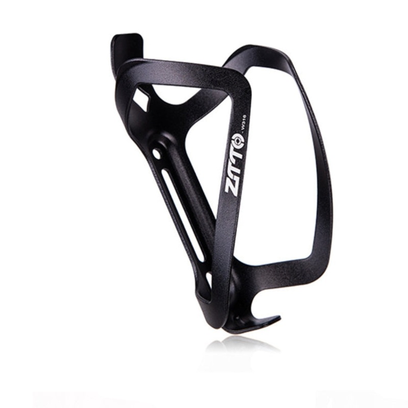 Ultralight Aluminum Alloy Bicycle Water Bottle Cage Holder Black (One Size)