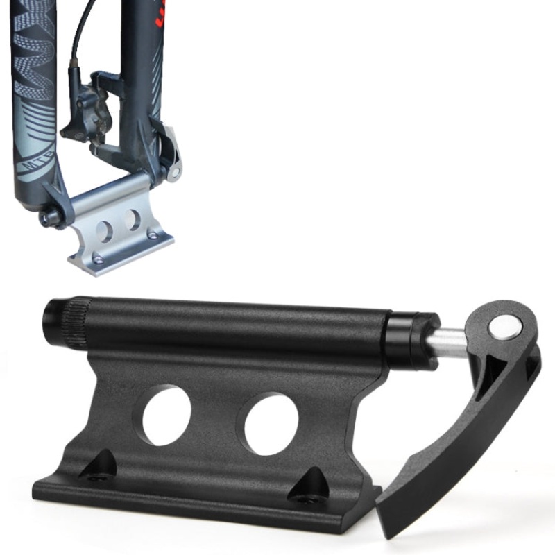 Bicycle Front Fork Fixed Clip Luggage Rack One Size Black (SEO optimized)