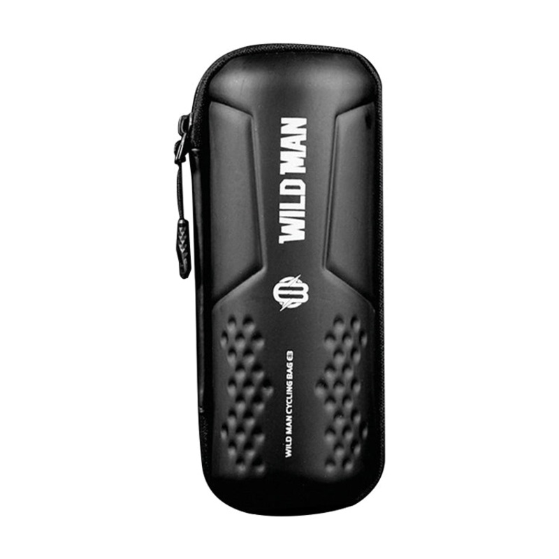Waterproof MTB Bike Repair Tools Bag Bicycle Tube Riding Accessories (black)