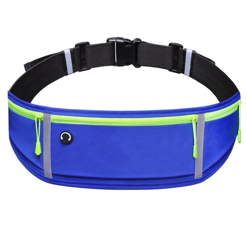 Waterproof Outdoor Belt Bag for Sports Riding and Mobile Phone, Waist Bag (Royal Blue, 7 inch)