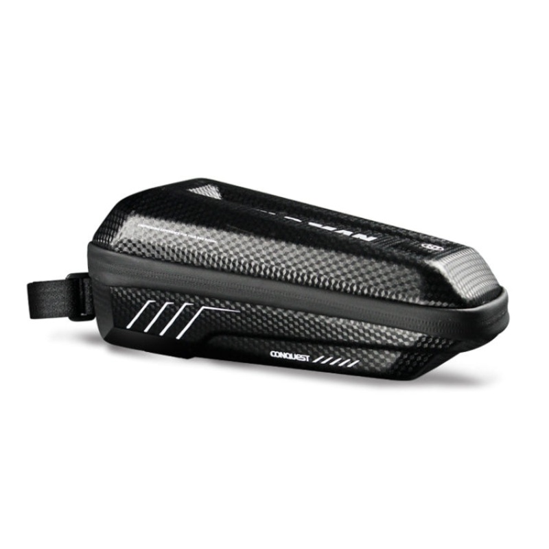Wild Man E5 Waterproof Front Bag MTB Large Capacity Bicycle Tube Riding Accessories (Black)