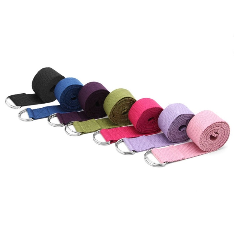 Dance Belt Yoga Stretching Training Auxiliary Belt (180 x 3.8cm) Random Color Delivery