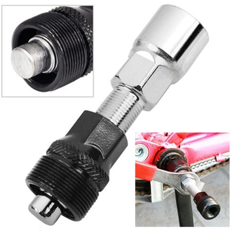 Bicycle Bottom Bracket Tool Crank Remover Crankset Removal Kit(Black)