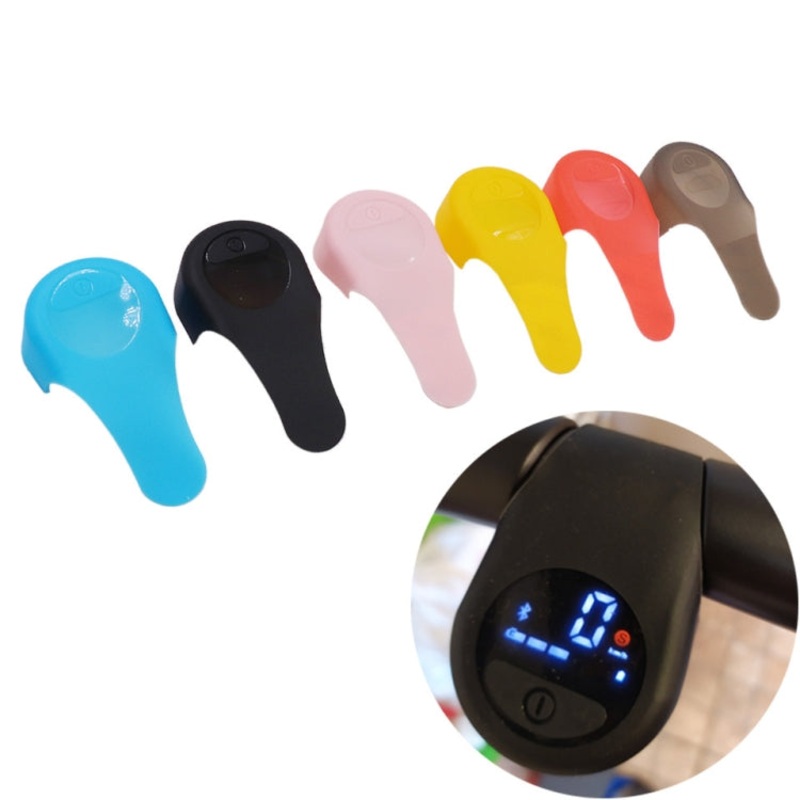 Electric Scooter Switch Panel Silicone Waterproof Protective Case for Ninebot ES1 / ES2 / ES4(Red)