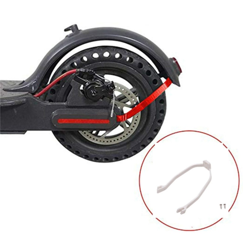 For Xiaomi M365 Pro Scooter Rear Mudguard Bracket(White)