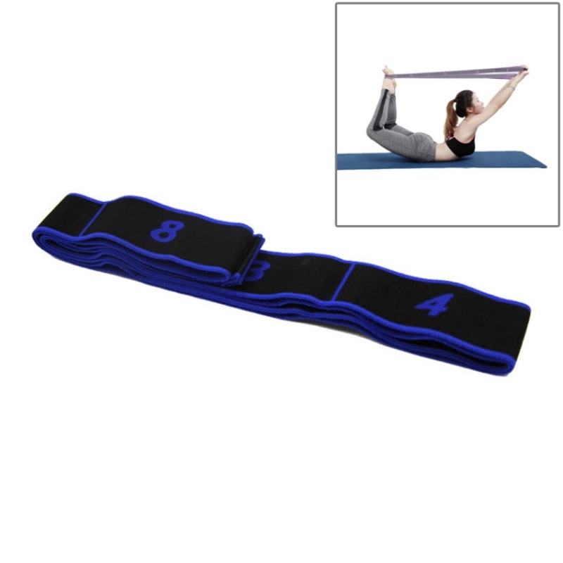 Yoga Stretch Band Dance Elastic Resistance Band (Blue)
