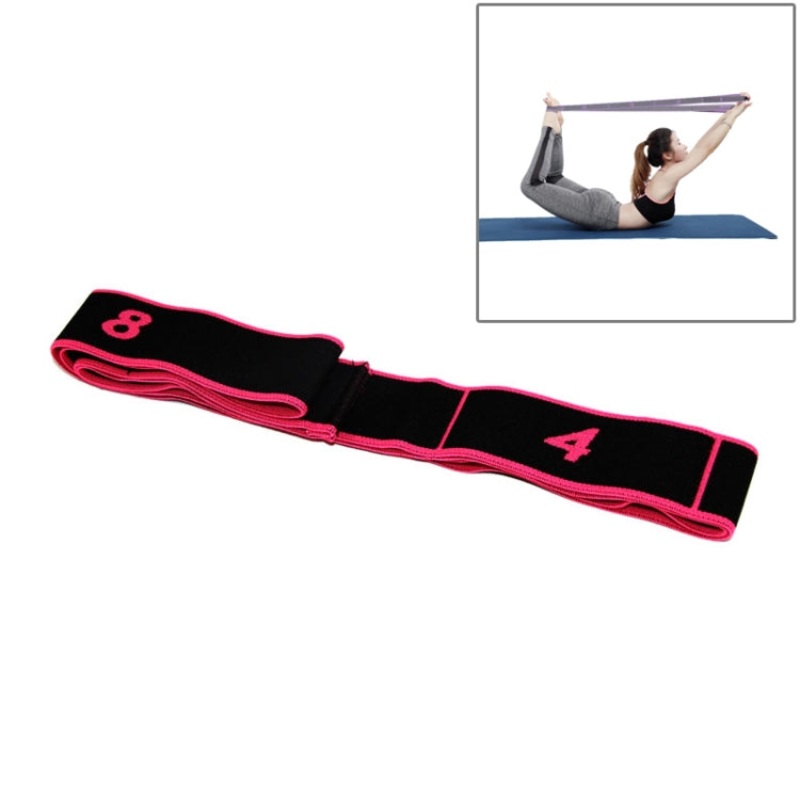 Yoga Stretch Band Dance Elastic Resistance Band *(Roseate)