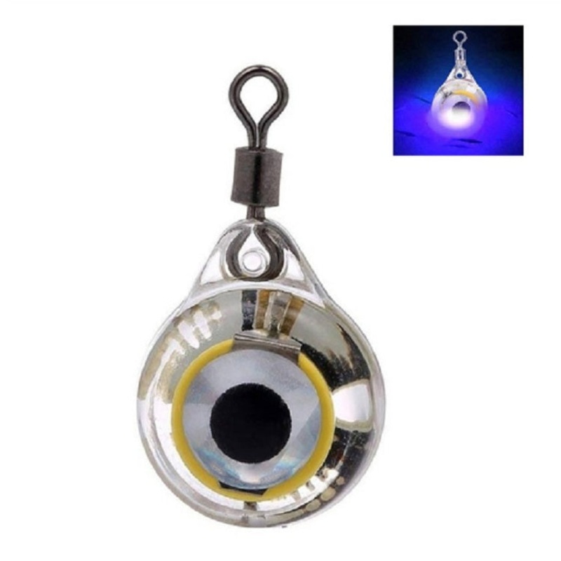 LED Lure Fish Lamp Fisheye Underwater Fish Lamp(Blue)
