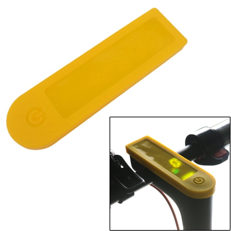 Waterproof Silicone Sleeve for Xiaomi M365 Electric Scooter (Yellow)