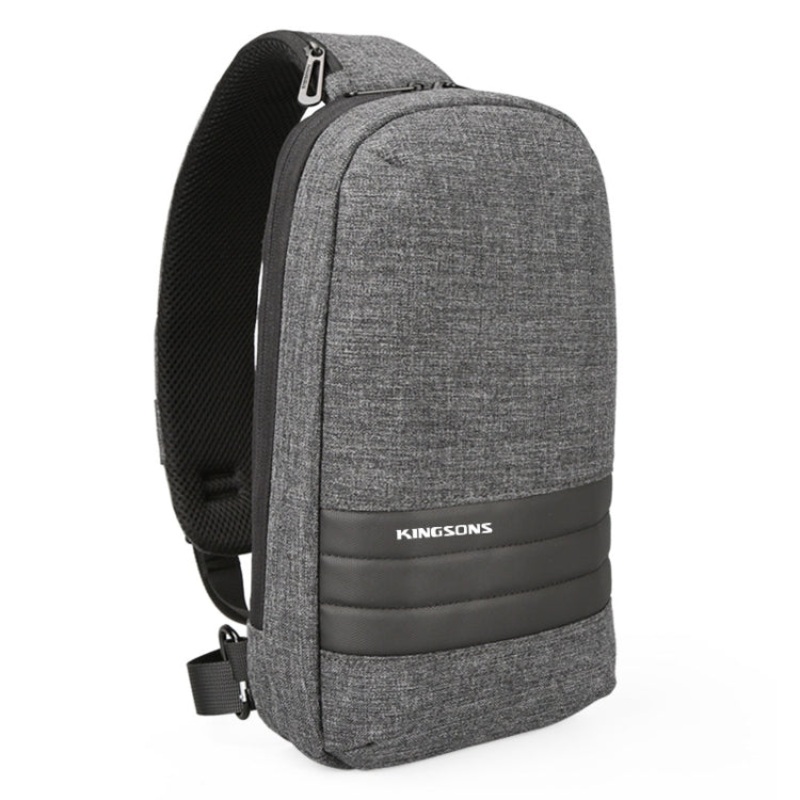 Business Casual Large Capacity Anti-Theft One-Shoulder Bag (Gray)
