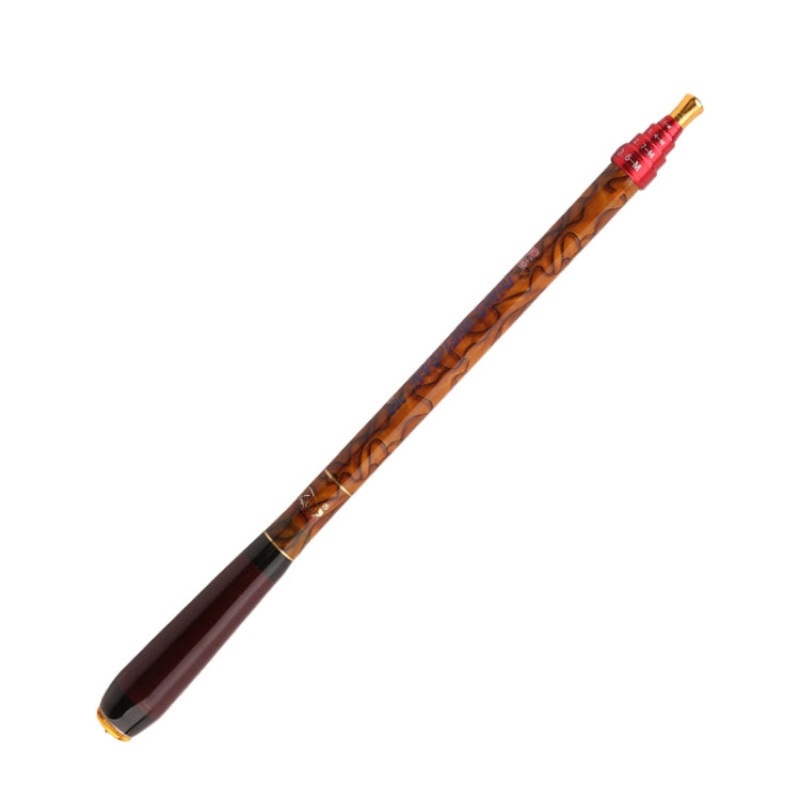 Carbon Short Section Fishing Rod Short Section Positioning Handle Rod, Length: 5.4m(Yellow)