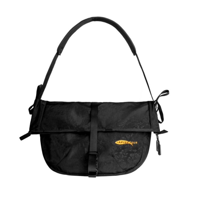 Leisure Waterproof Messenger Bag Large Black