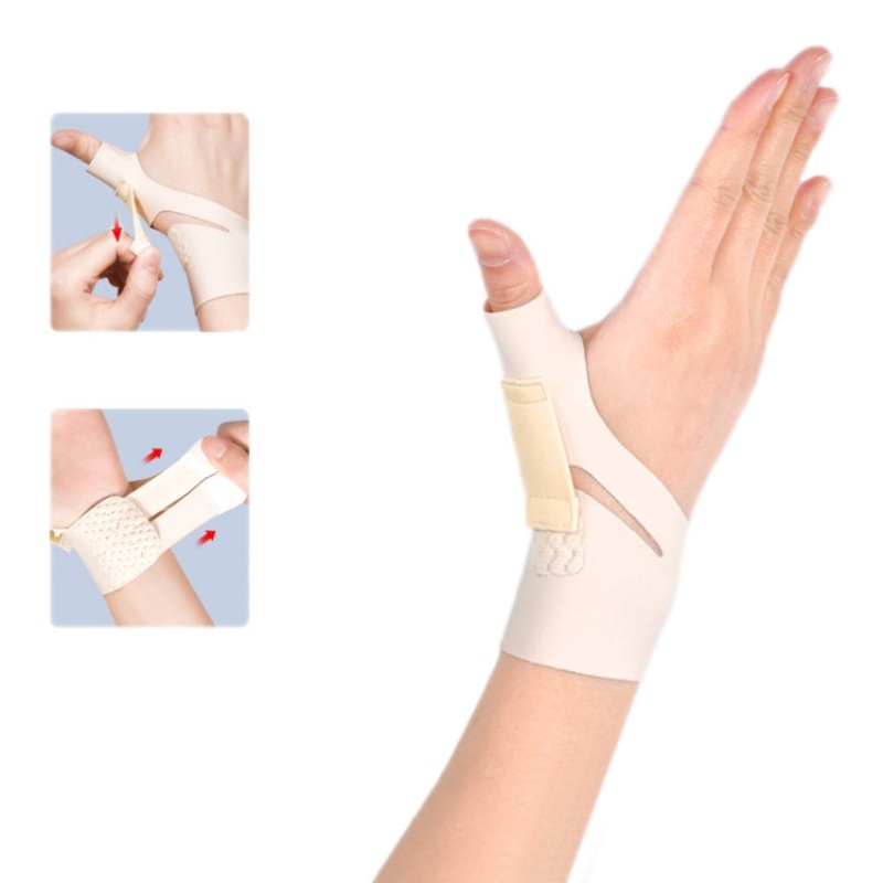 Tendon Sheath Wrist Joint Sprain Fixation Rehabilitation Protective Cover, Color: Right Hand Skin Color(M)