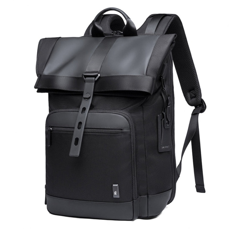 Waterproof Travel Business Shoulders Bag Computer Backpack (Black)
