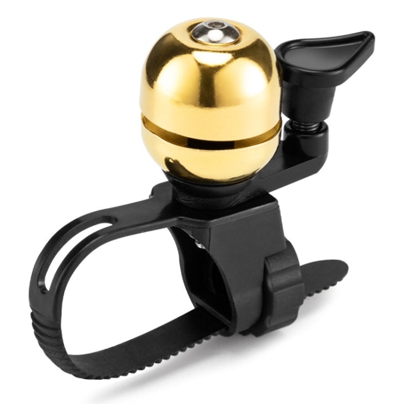 Retro Vintage Bicycle Mini Ball Bell (Gold)