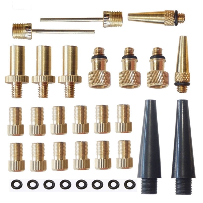 32 in 1 Inflator Adapter French US UK Mouth Inflation Needle Adapter