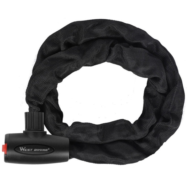 Bicycle Anti-Theft Key Lock Mountain Bike Chain Lock (1.2M)