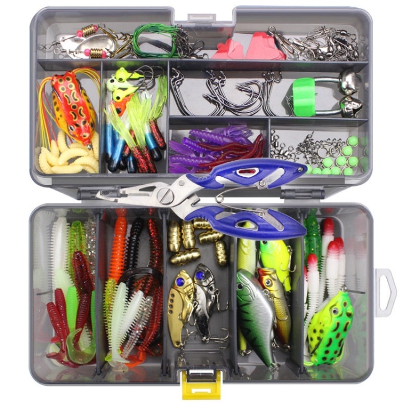 Road Squid Hook Accessories Set, Color: 169 PCS / Set With Plier