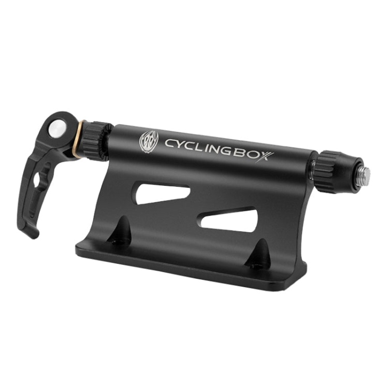 Aluminum Quick-Removal Front Fork Rear Hanging Frame Car Top Fixture for Bike (Black)