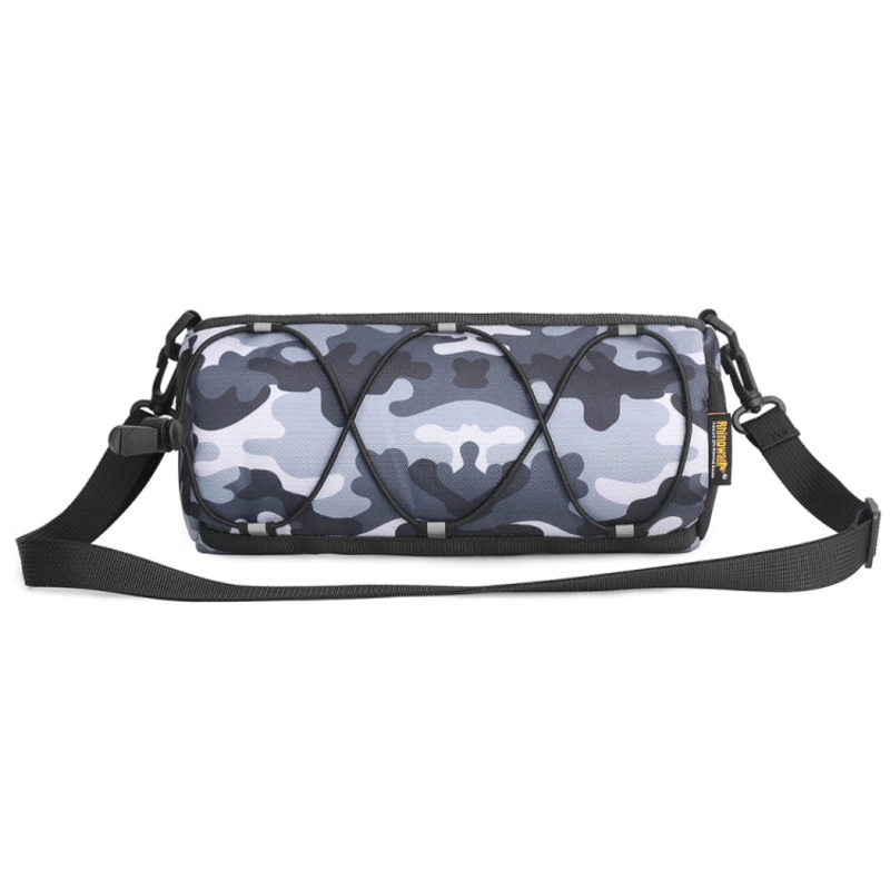 Waterproof Outdoor Sports Cycling Front Bag for Bicycles (Camouflage Gray)