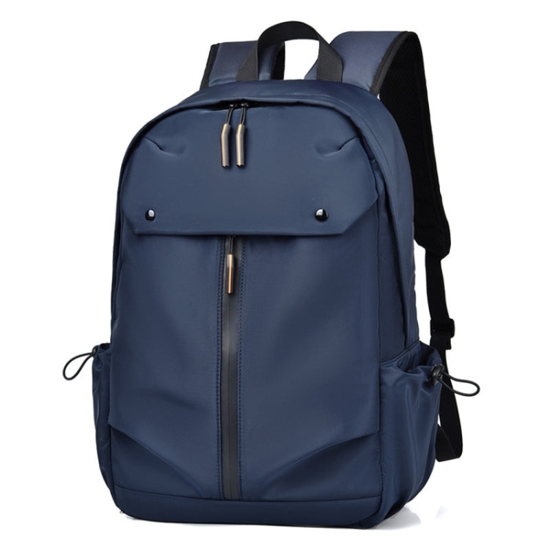 Men Business Backpack Outdoor Oxford Cloth 15.6-inch Computer Bag College Bookbag (Blue)