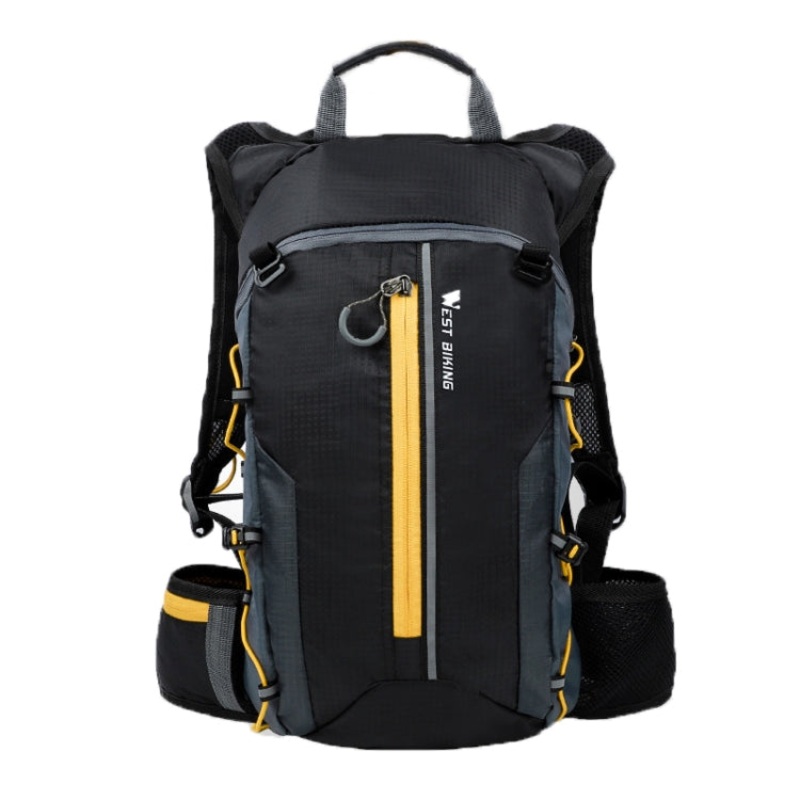 Mountain Bike Riding Backpack Outdoor Lightweight Travel BagYellow (One Size)
