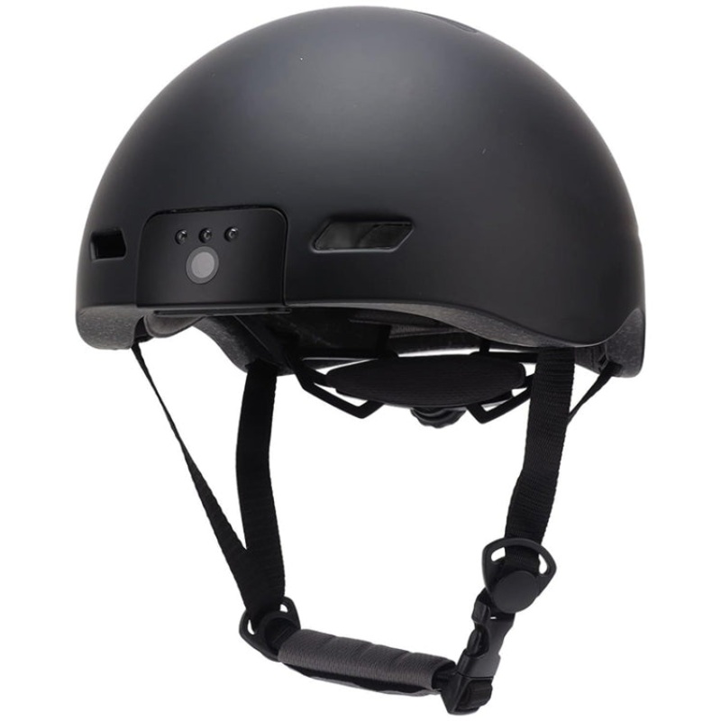 WiFi HD Camera Smart Cycling Helmet (Black) 54-63cm