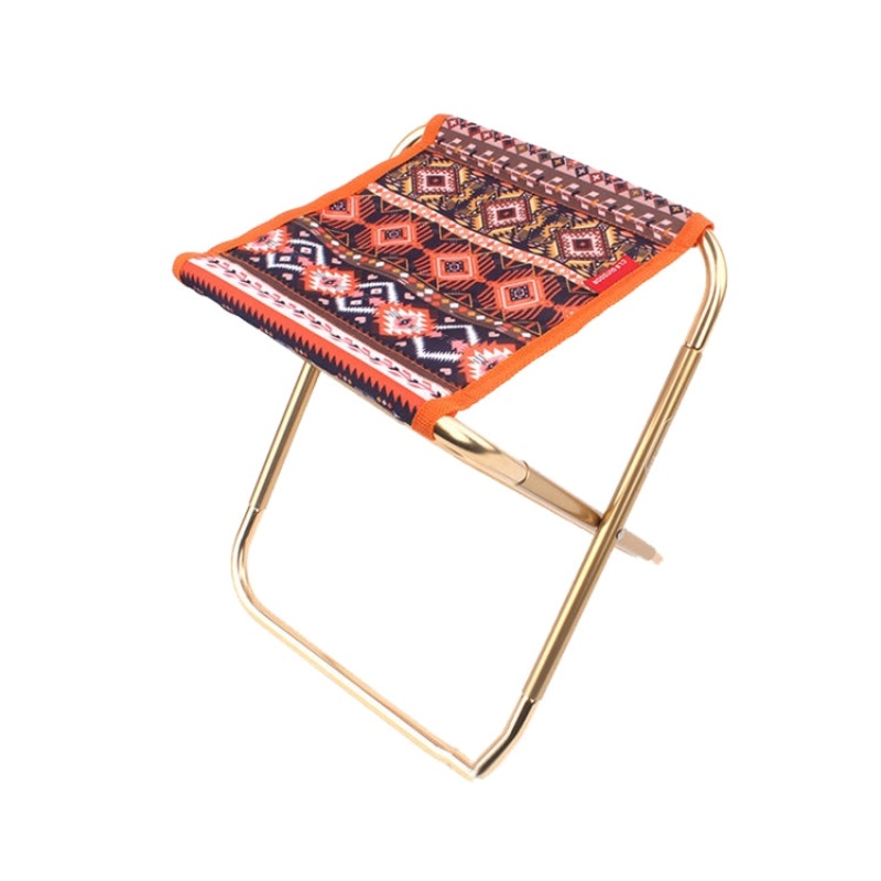 Portable Fishing Chair Camping Stool Aluminum Alloy (Scorching Sun)