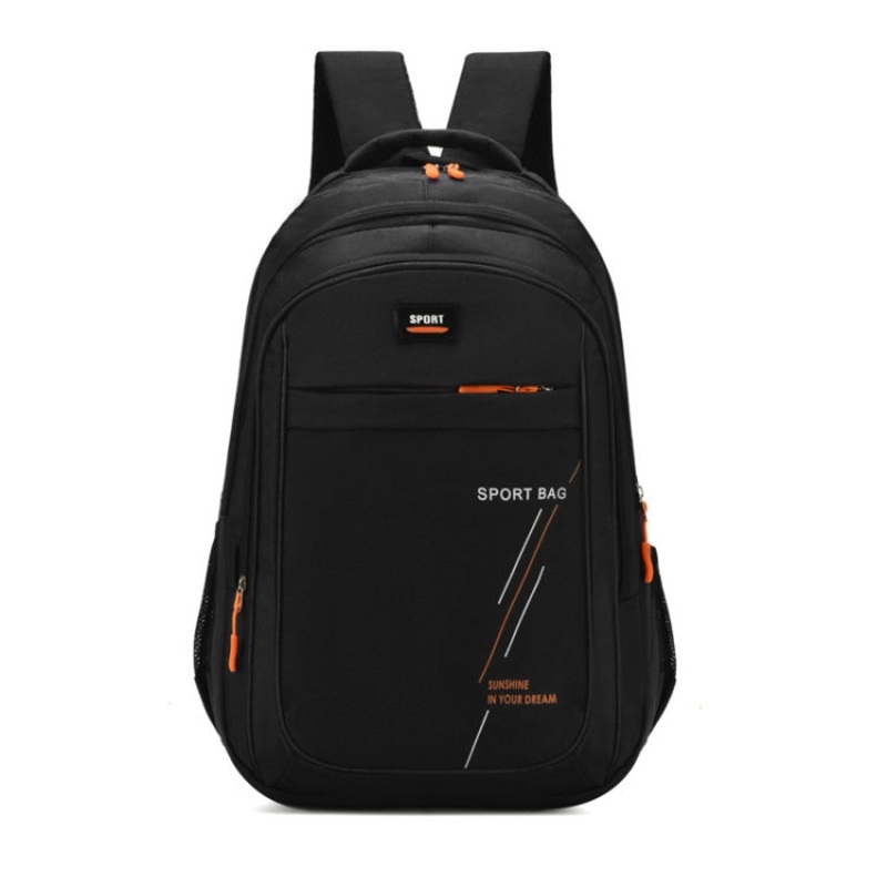 Sports Backpack Student Outdoor Travel Computer Bag (Black)