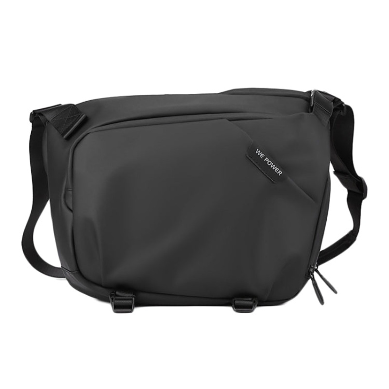 Waterproof Multifunctional Large Capacity Men Shoulder Bag(Black)
