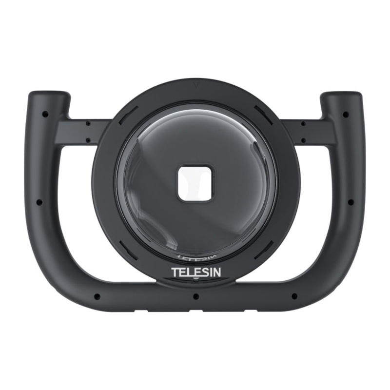 TELESIN 30M Waterproof Handheld Stabilizer Housing Case With Cold Shoe 1/4 Thread