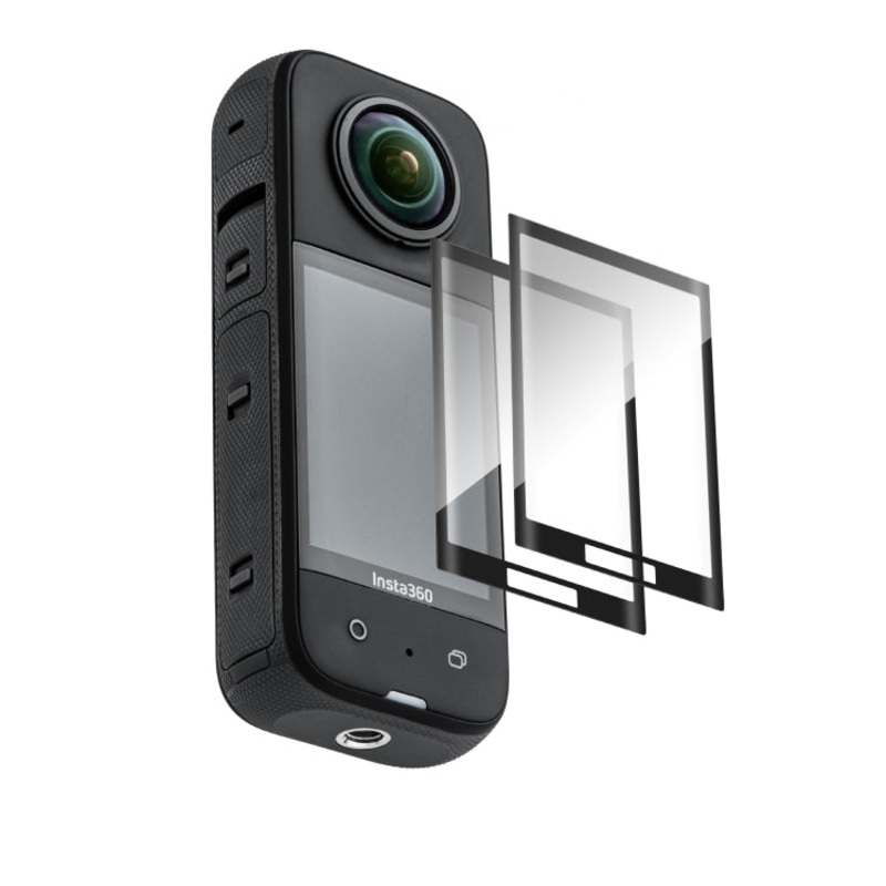 For Insta360 X3 STARTRC 2pcs Curved HD Explosion-proof Soft Film