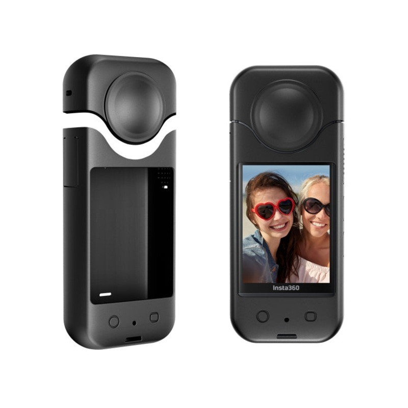 For Insta360 X3 STARTRC Full Body Silicone Protective Case (Black)