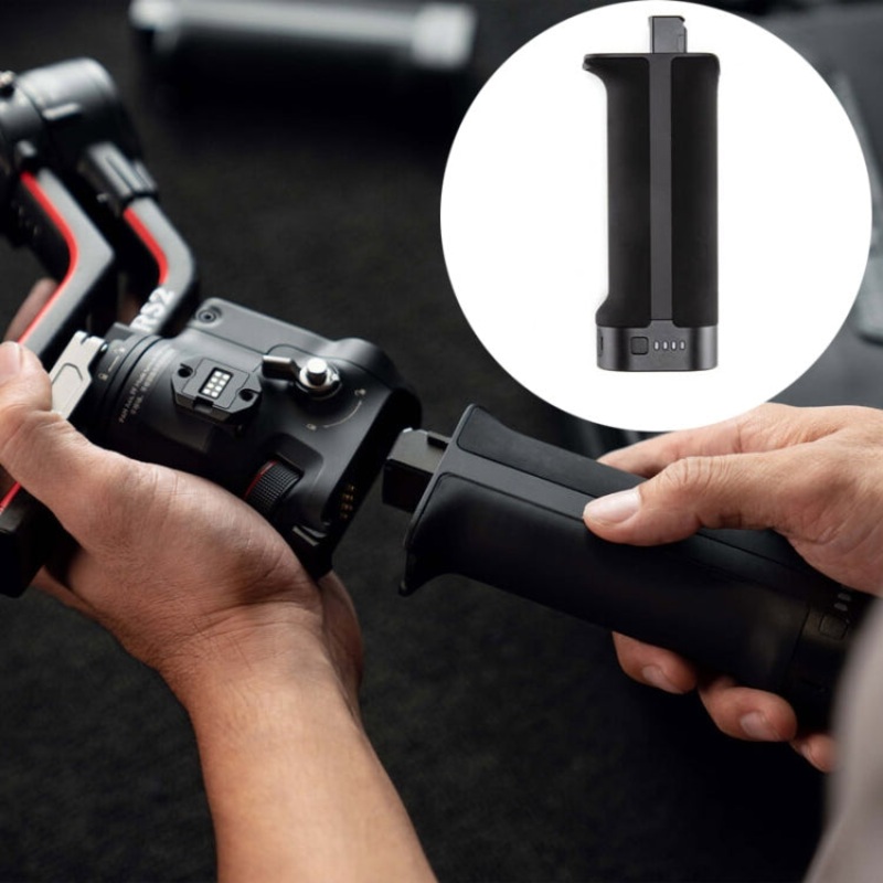 Original DJI RS 3 Pro / RS 2 BG30 Battery Grip (Black)
