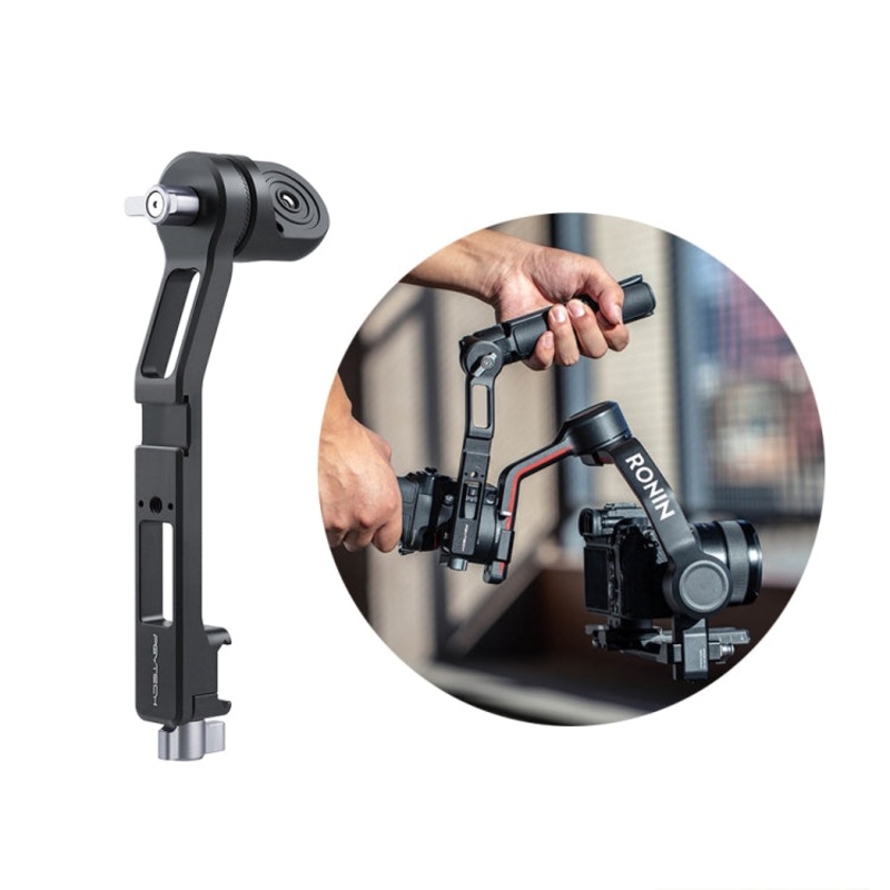 PGYTECH Mini Focus Handgrip Mount For DJI Ronin RS 3/RS 3 Pro/RS 2/RSC 2 (Black)