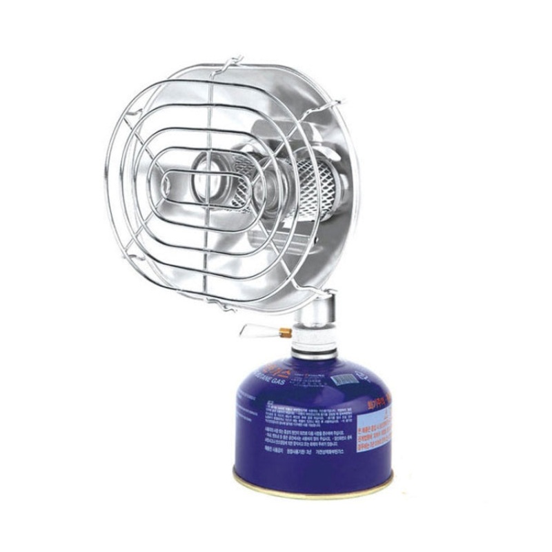 Outdoor Camping Double Head Gas Heating Stove Fishing Heater Baking Oven Without Gas Cylinder-(Size: xx)