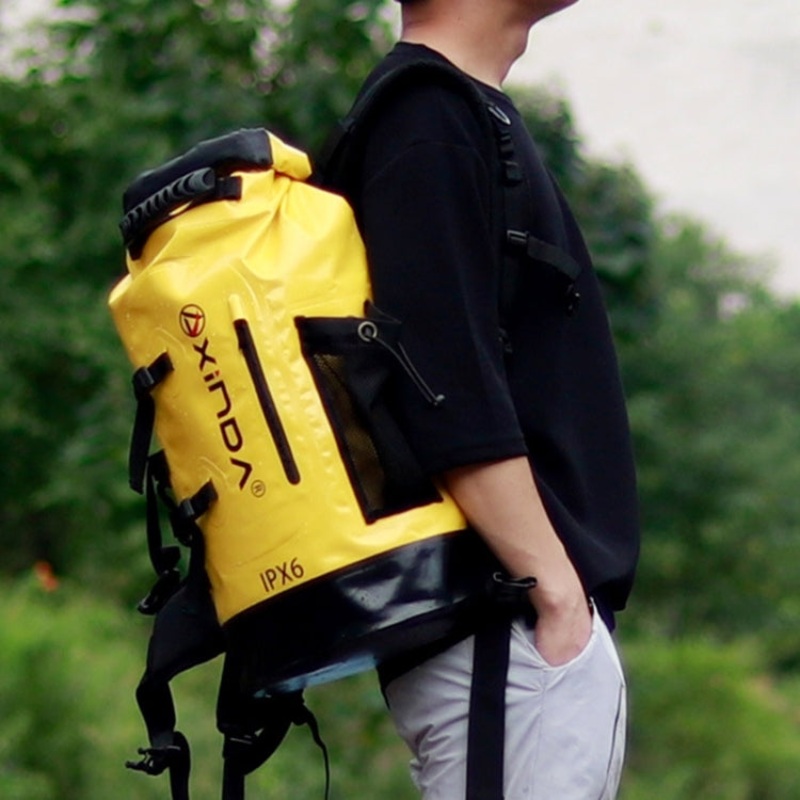 Waterproof Upstream Storage Mountaineering Bag 20L (Yellow)