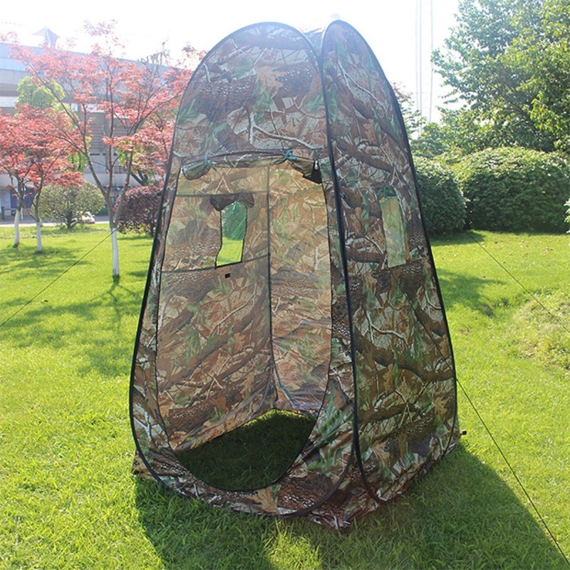 Clothes Changing Bathing Tent with Window (195x120x120cm)