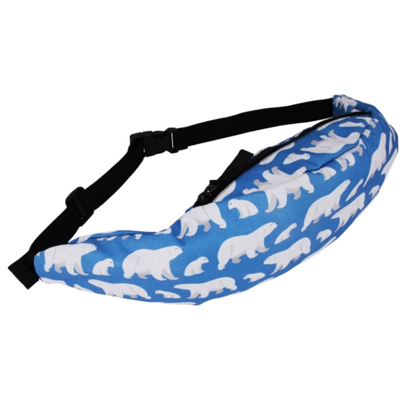 Colorful Waist Bag Fanny Packs Style Belt Bag Women Travelling Bag (One Size)