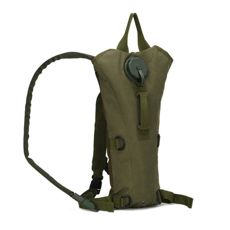 Outdoor Camping Backpack Hydration Water Bag for Cycling (Army Green)