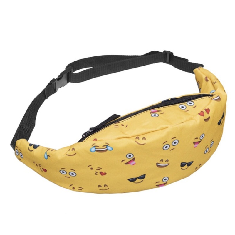 Colorful Waist Bag Fanny Packs Style Belt Bag Women Waist Pack Travelling Bag (One Size)