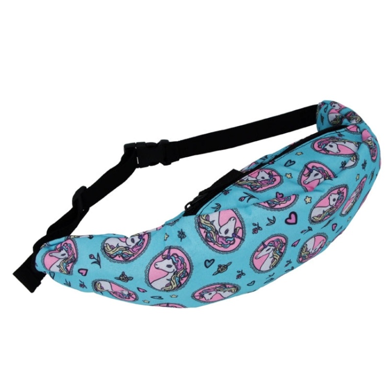Colorful Waist Bag Fanny Packs Style Women Travelling Bag (One Size)