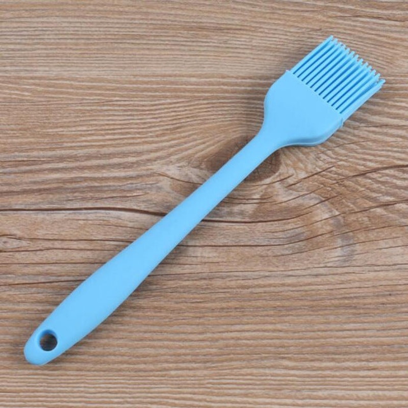 Silicone Brush Baking BBQ Oil Brushes Barbeque Tools for Kitchen Tool Blue (blue)