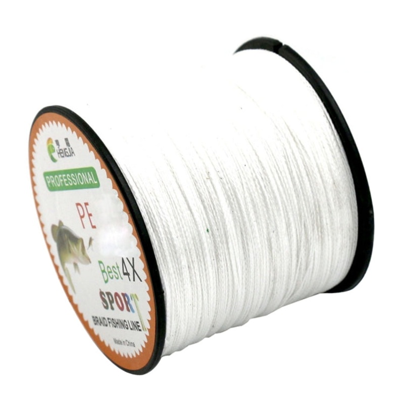 HENGJIA 2.5# 0.26mm 30LB 13.6kg Tension 500m Extra Strong 4 Shares Braid PE Fishing Line Kite Line(White)